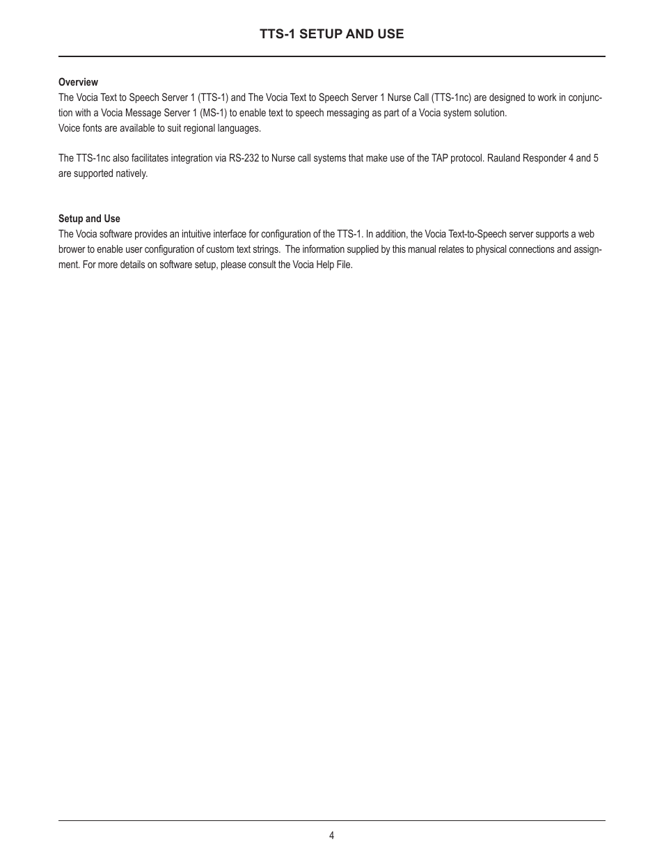 Biamp TTS-1nc User Manual | Page 4 / 12