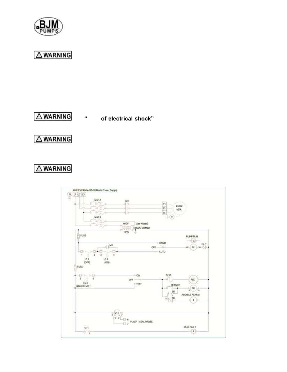 Single phase wiring instructions, Three phase wiring instructions | BJM Pumps JX SERIES SIDE DISCHARGE Electric Submersible Pumps User Manual | Page 13 / 42