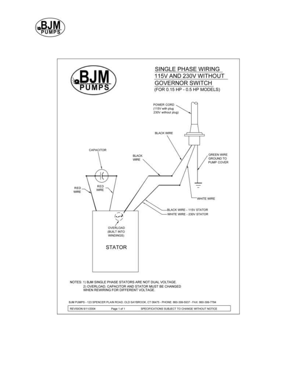 Models r100, r250, r400 r400d, r400p | BJM Pumps RX15SS-575T User Manual | Page 24 / 33