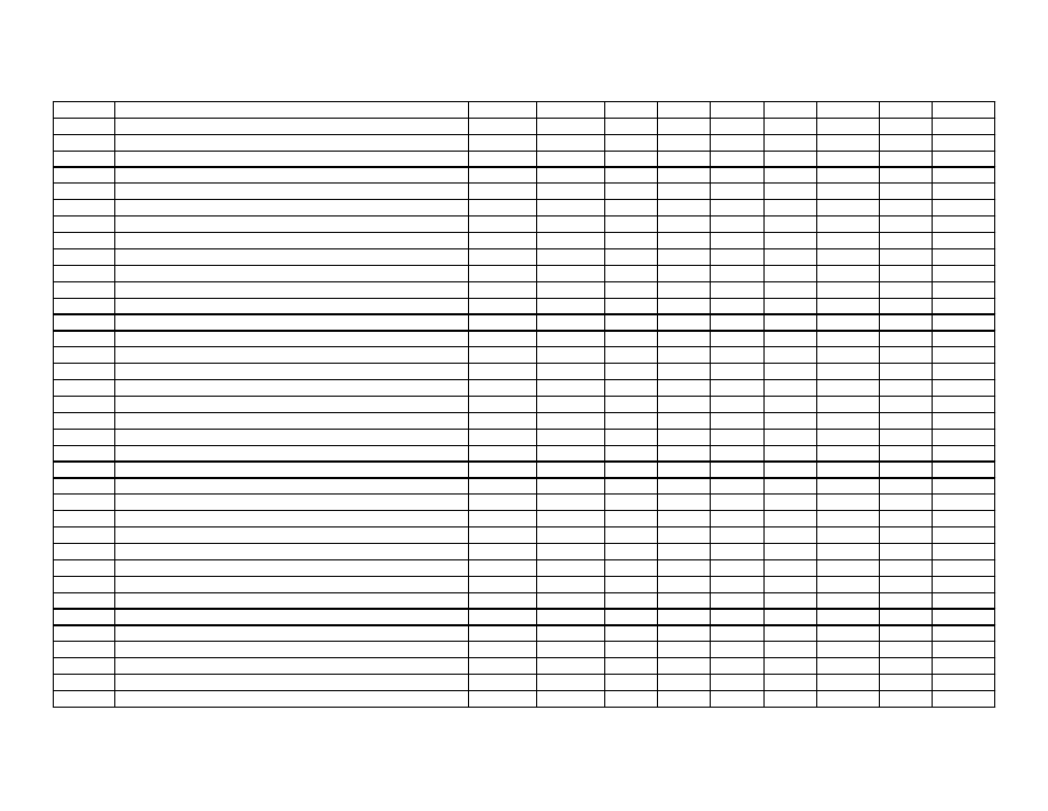 Lwa series parts list | BJM Pumps LWA75H-575T User Manual | Page 24 / 36