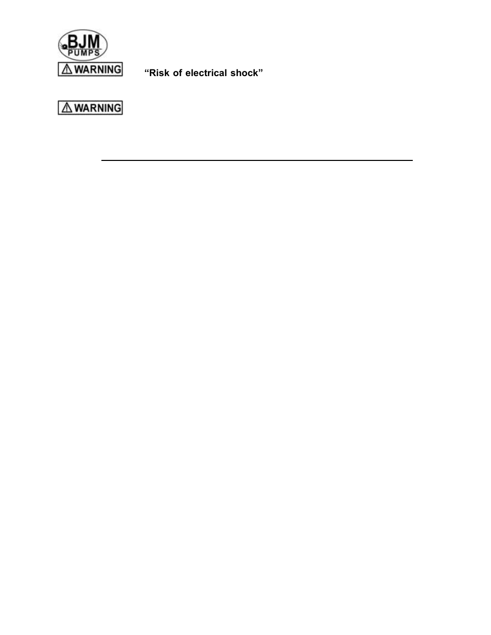 BJM Pumps KZN (R) SERIES HEAVY DUTY AGITATOR TOP DISCHARGE Electric Submersible Pumps User Manual | Page 12 / 33