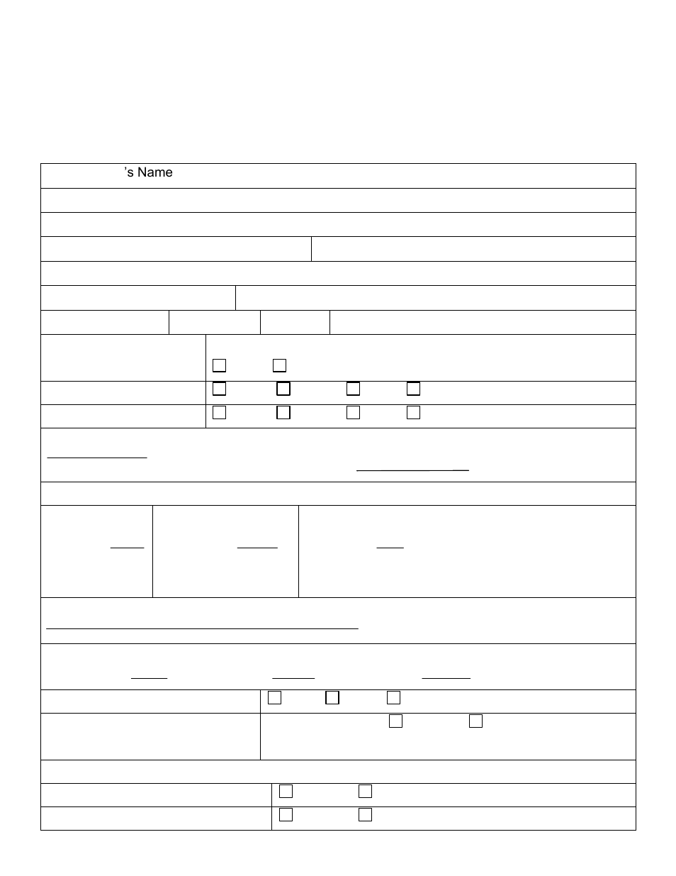 Start-up report form | BJM Pumps KZN (R) SERIES HEAVY DUTY AGITATOR TOP DISCHARGE Electric Submersible Pumps User Manual | Page 29 / 33