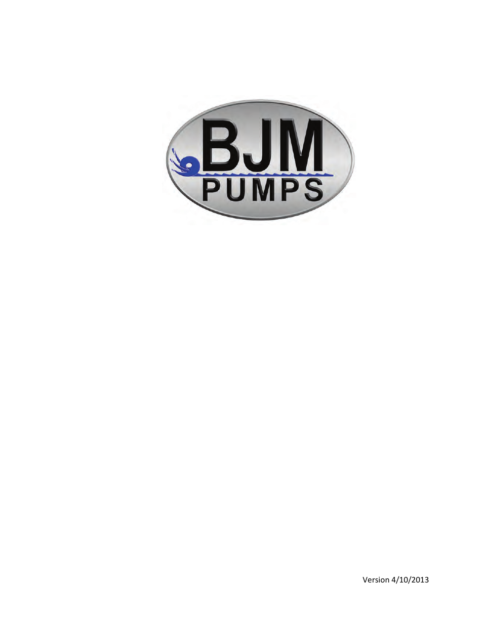 BJM Pumps KZN-HYD6R User Manual | 40 pages