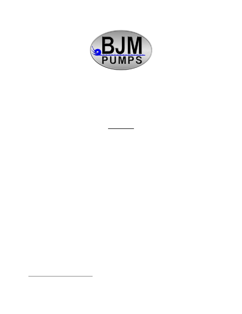 BJM Pumps HAZ75-575T User Manual | 27 pages