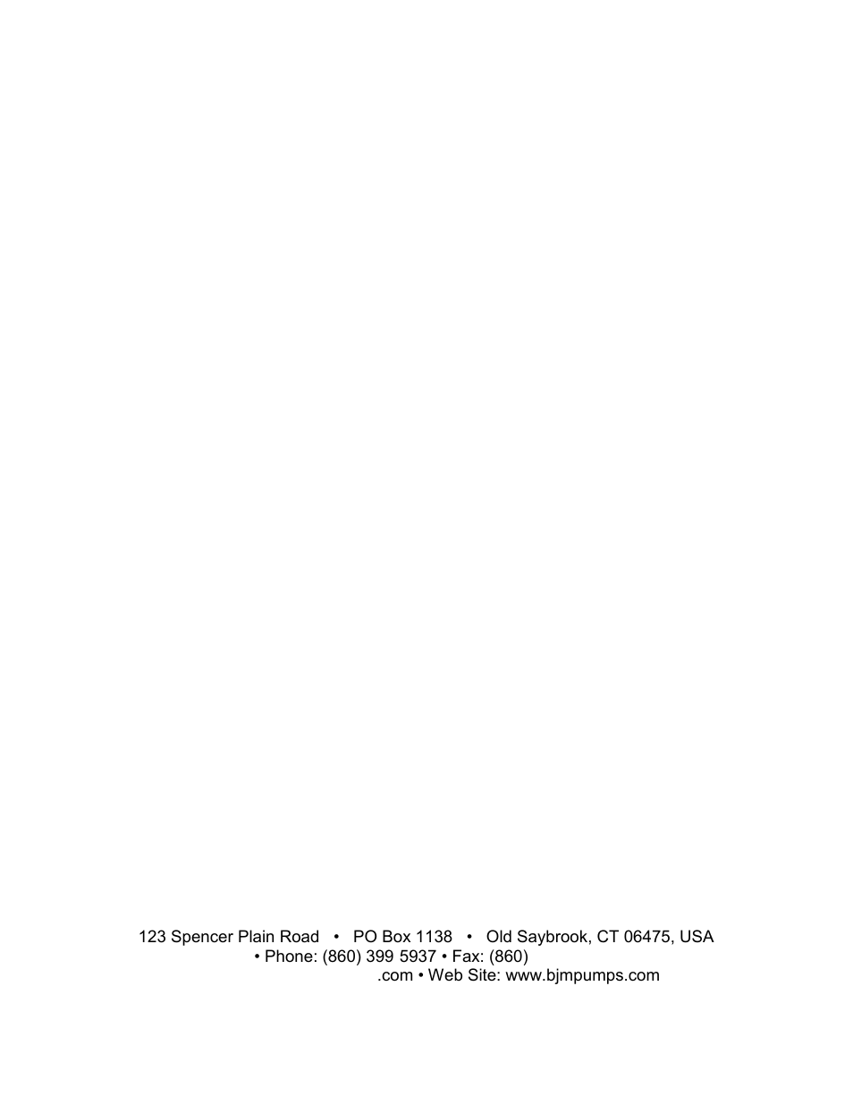 BJM Pumps SX75CSS-575T User Manual | Page 37 / 37