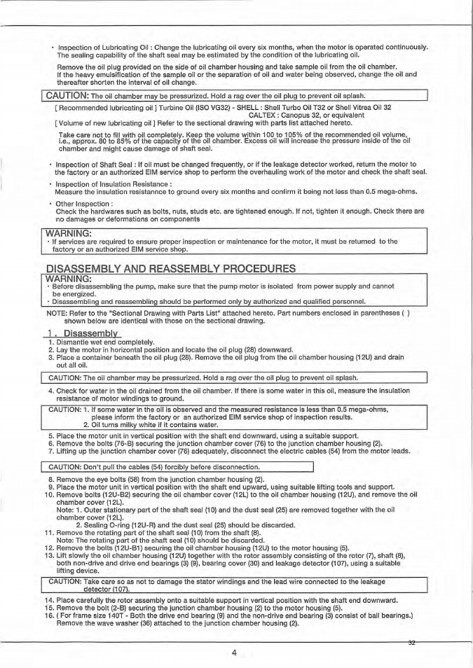 BJM Pumps XP-SKX150CSS User Manual | Page 30 / 42