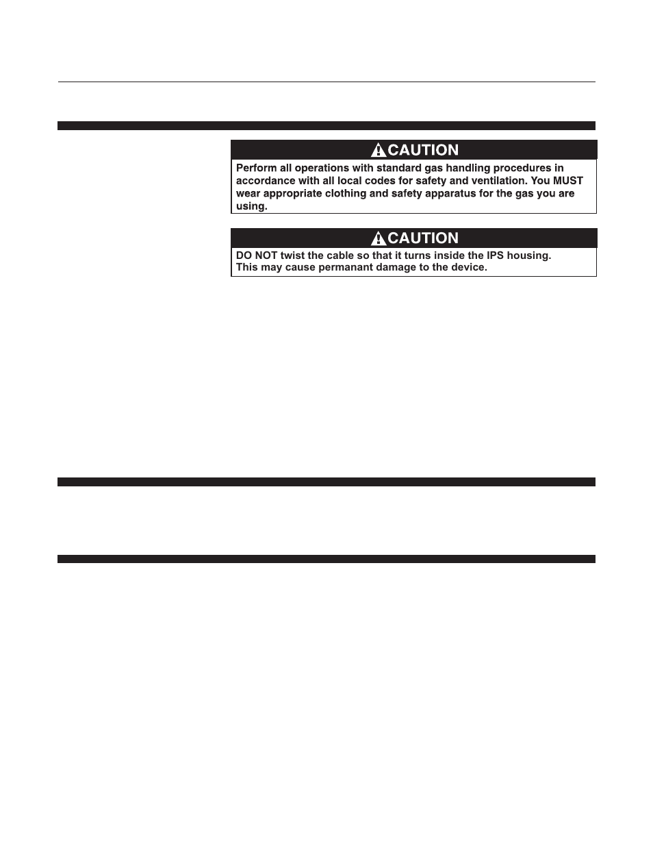 Ips122 series, Caution | Brooks Instrument IPS122 2 Indicating Pressure Switches" User Manual | Page 13 / 18