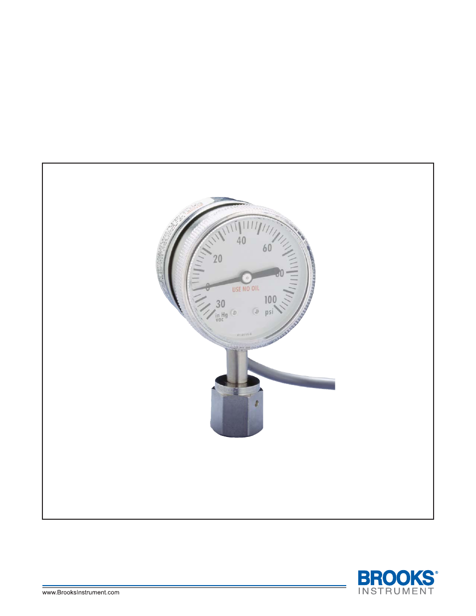 Brooks Instrument IPT122 2 Indicating Pressure Transmitters" User Manual | 22 pages
