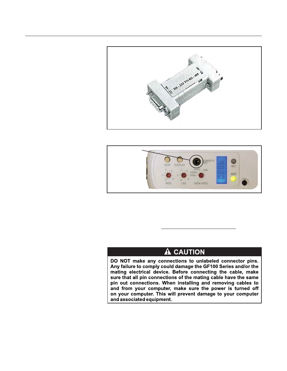 Gf100 series | Brooks Instrument GF126 User Manual | Page 33 / 82