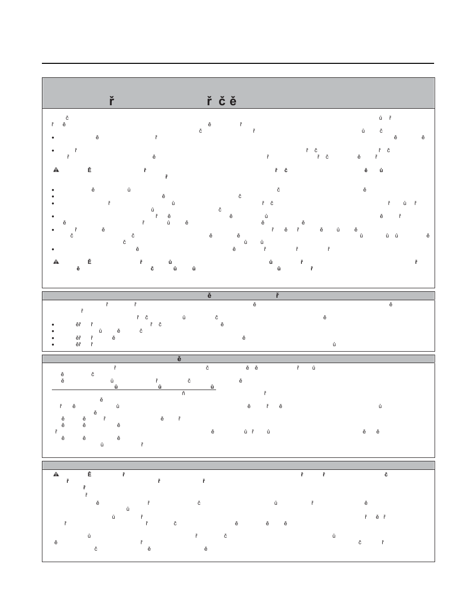Základní instrukce, Pĝed instalací si pĝeþtčte následující instrukce, Gf100 series | Czech | Brooks Instrument GF126 User Manual | Page 62 / 82