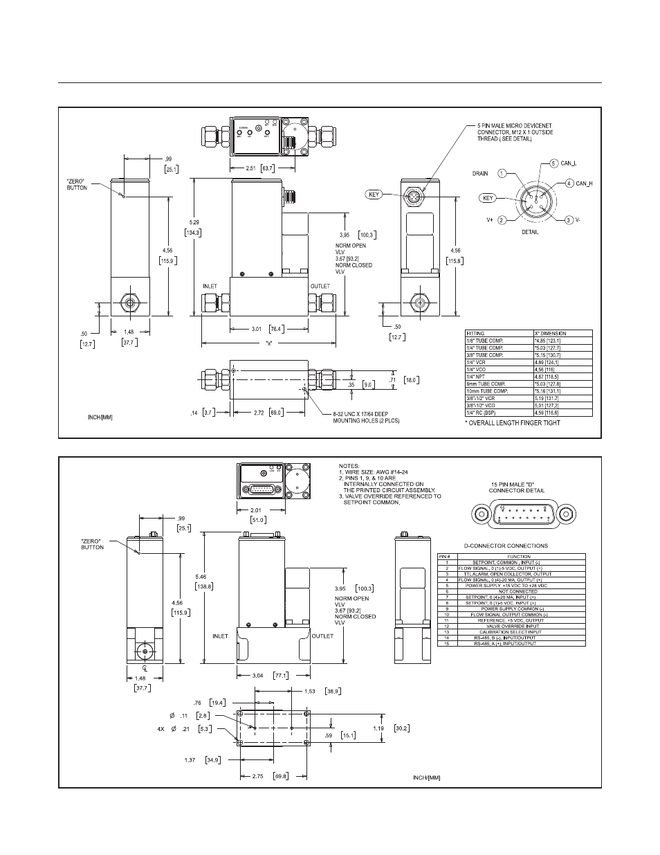 Brooks, Digital mfc's & mfm's | Brooks Instrument SLA5800 Series User Manual | Page 17 / 76