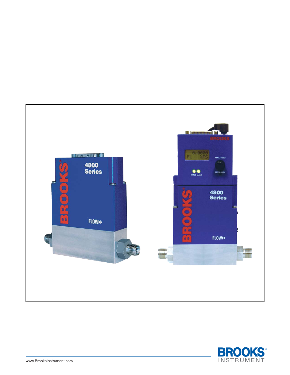 Brooks Instrument 4800 Series User Manual | 50 pages