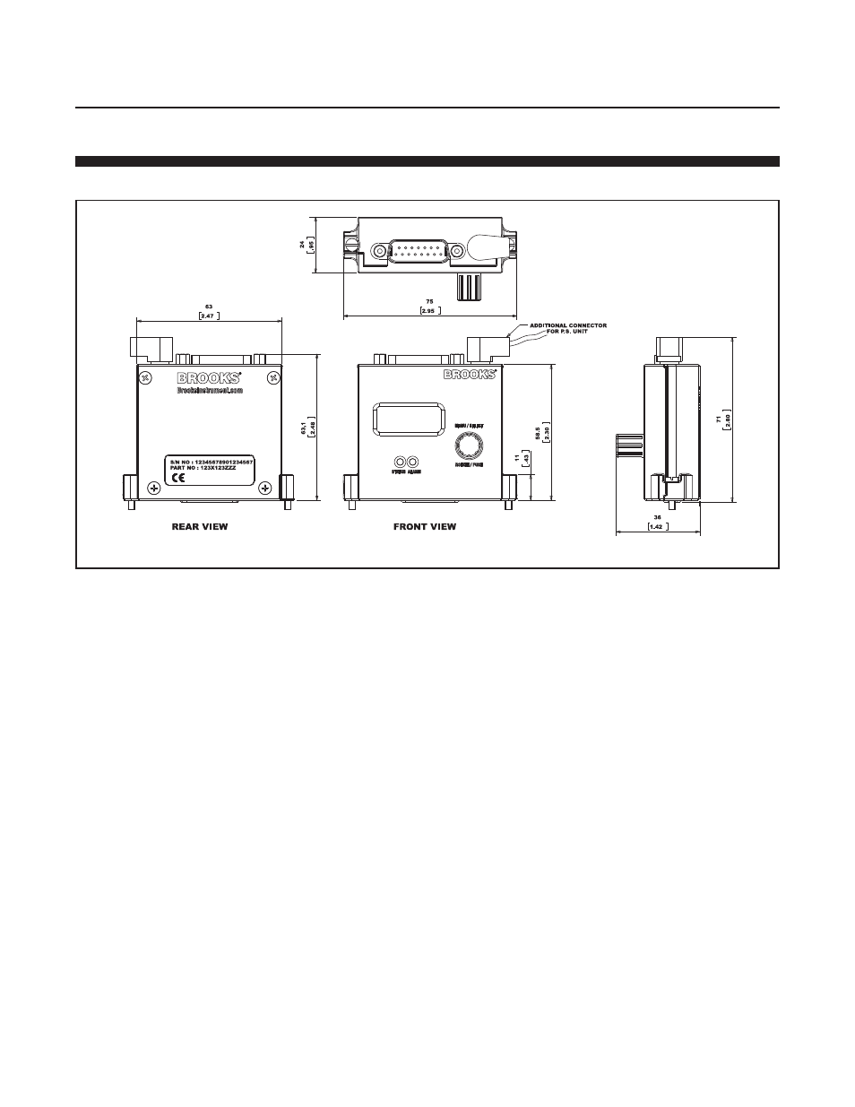 Brooks, 4800 series | Brooks Instrument 4800 Series User Manual | Page 12 / 50