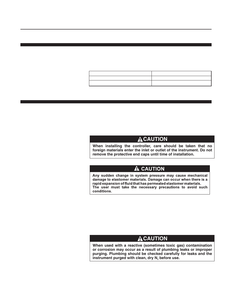 Brooks, Caution | Brooks Instrument 5851EM User Manual | Page 18 / 62