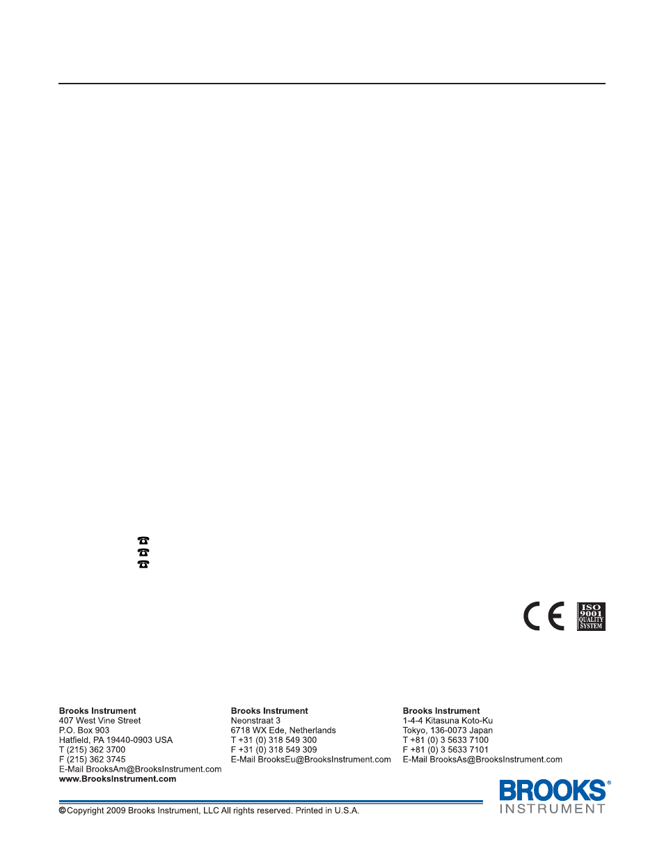 Brooks | Brooks Instrument 5851EM User Manual | Page 62 / 62