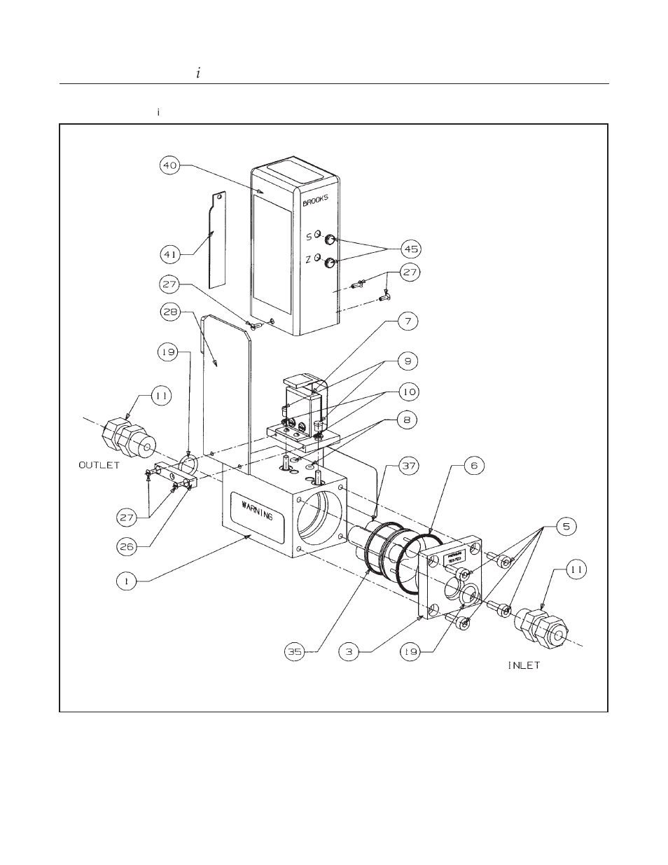 Brooks, Model 5861 i | Brooks Instrument 5861i User Manual | Page 38 / 48