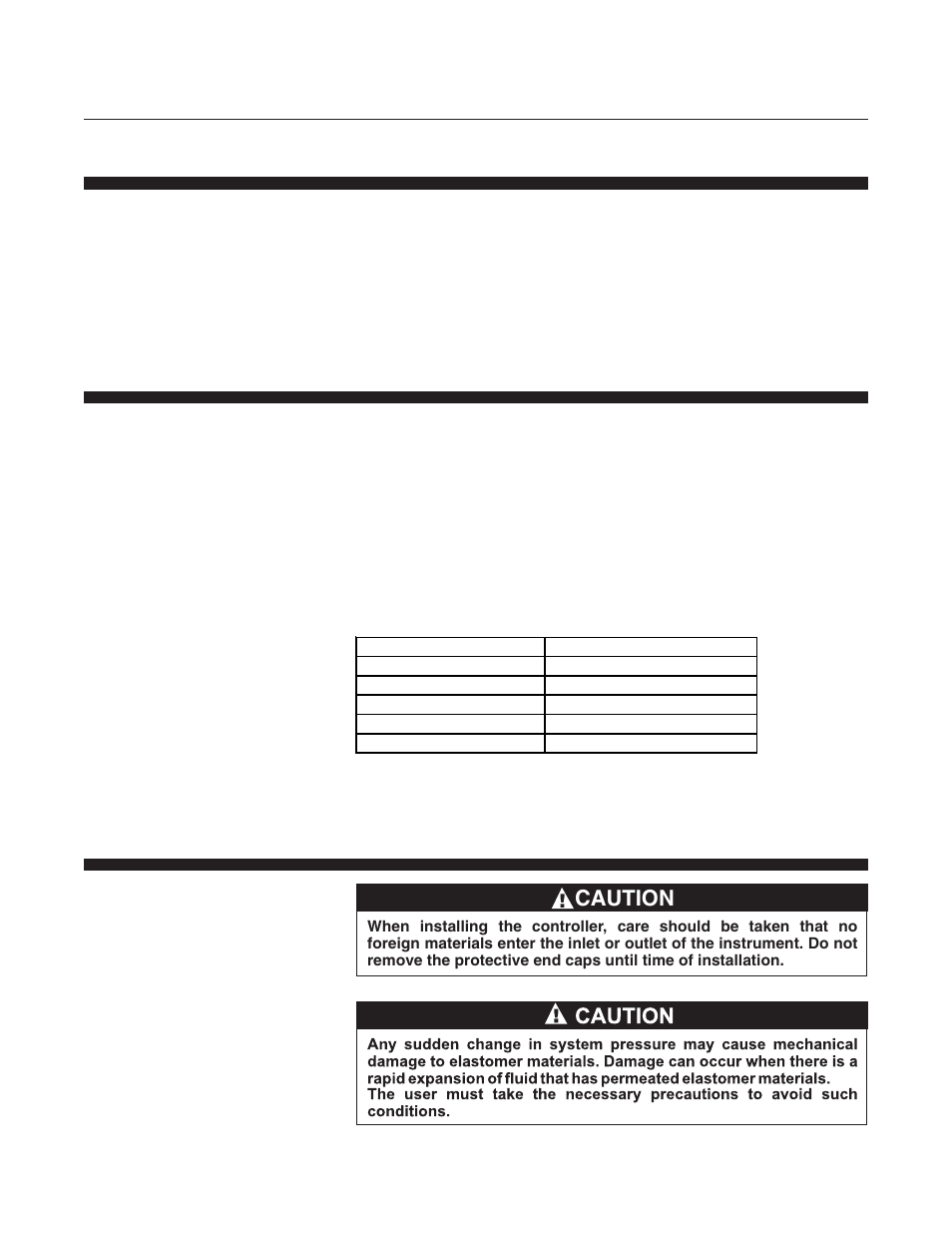 Brooks, Mf series, Caution | Brooks Instrument Mfi Series User Manual | Page 21 / 82