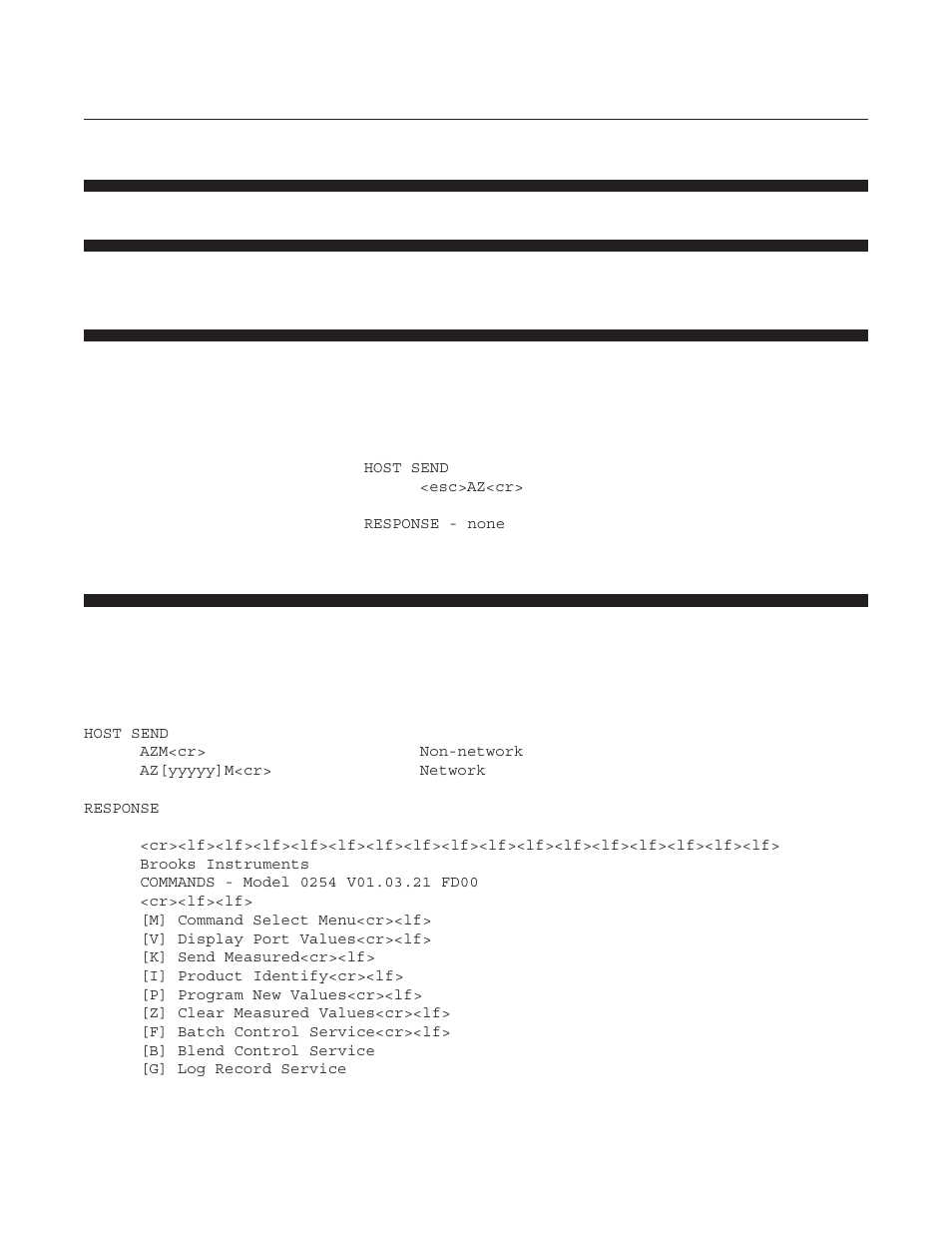 Model 0254 | Brooks Instrument 0254 User Manual | Page 85 / 124