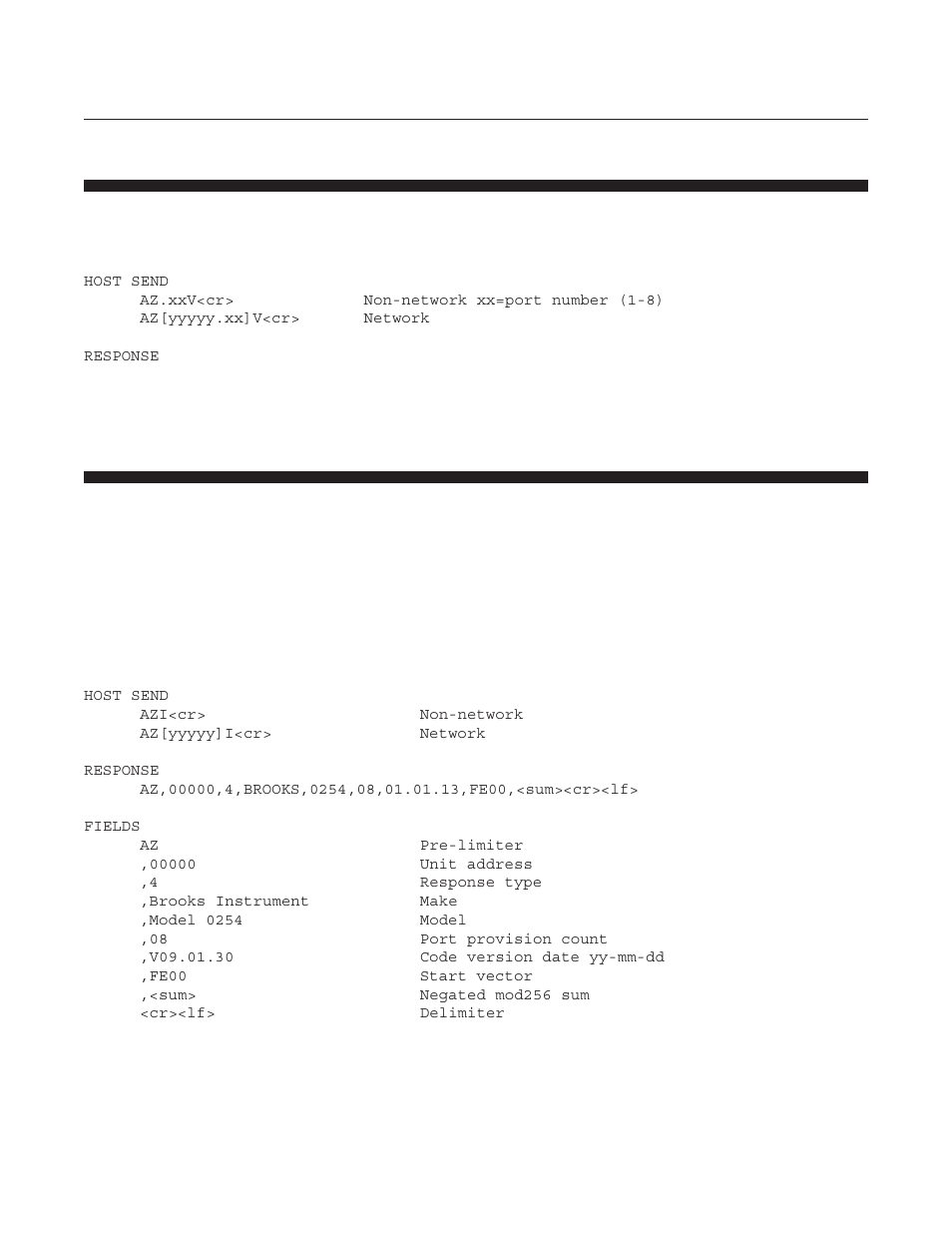 Model 0254 | Brooks Instrument 0254 User Manual | Page 86 / 124