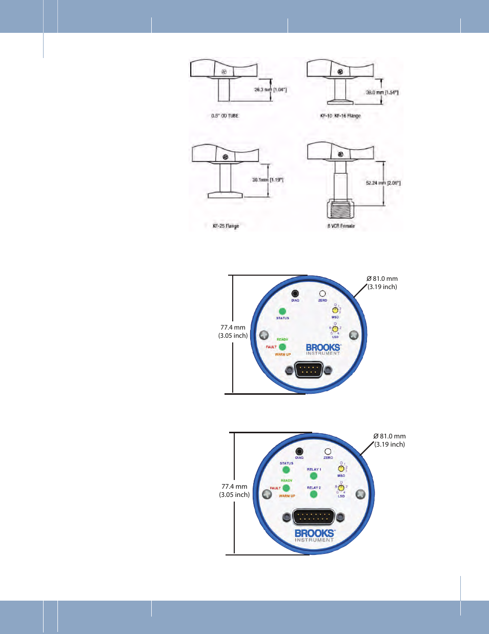 Brooks Instrument XacTorr CMX160 User Manual | Page 22 / 64