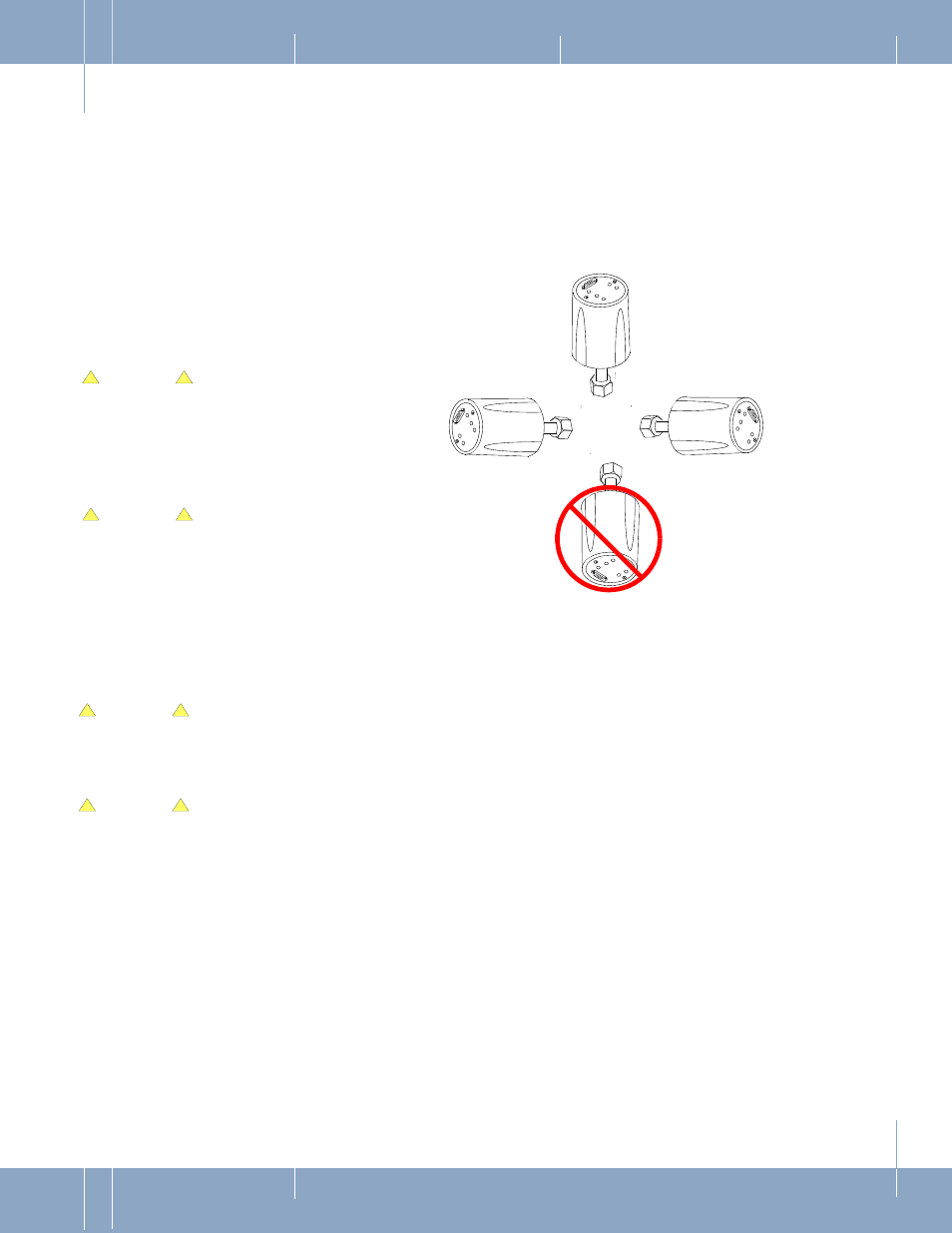 Caution, 0 _installation | Brooks Instrument XacTorr CMX160 User Manual | Page 25 / 64