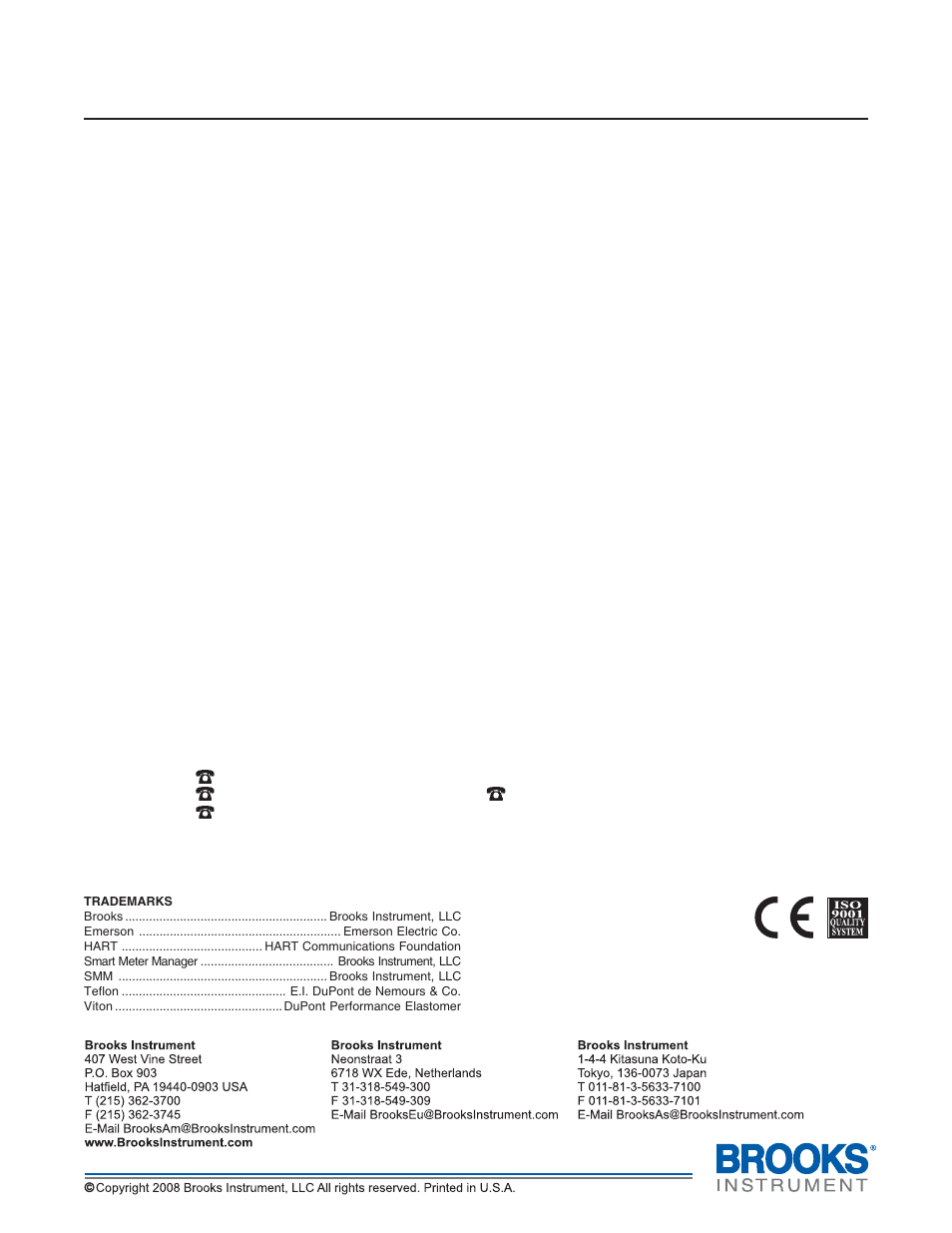 Models mt 3810 | Brooks Instrument MT3810 User Manual | Page 66 / 66