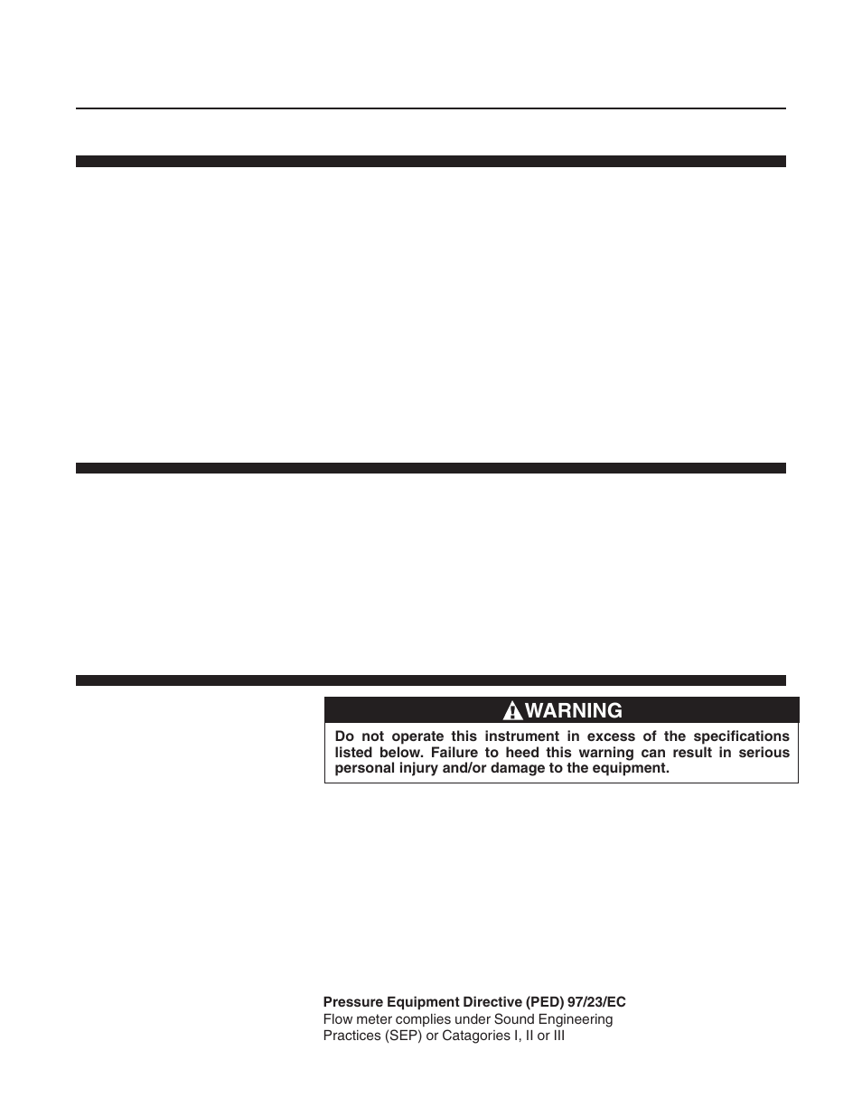 Warning, Model mt 3810 | Brooks Instrument MT3810 User Manual | Page 7 / 66