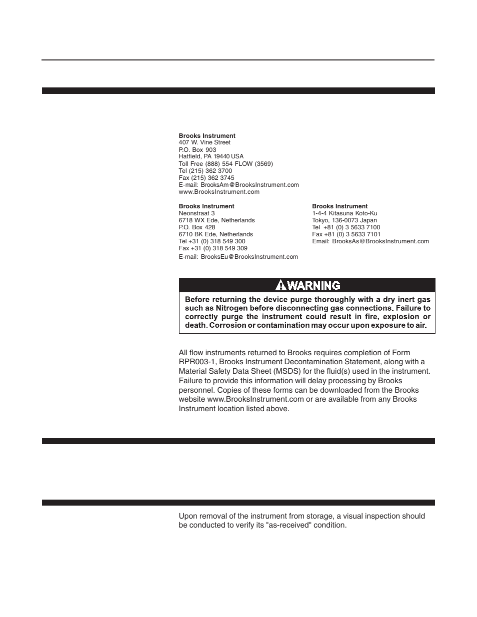 Brooks | Brooks Instrument 1100 Series User Manual | Page 18 / 52