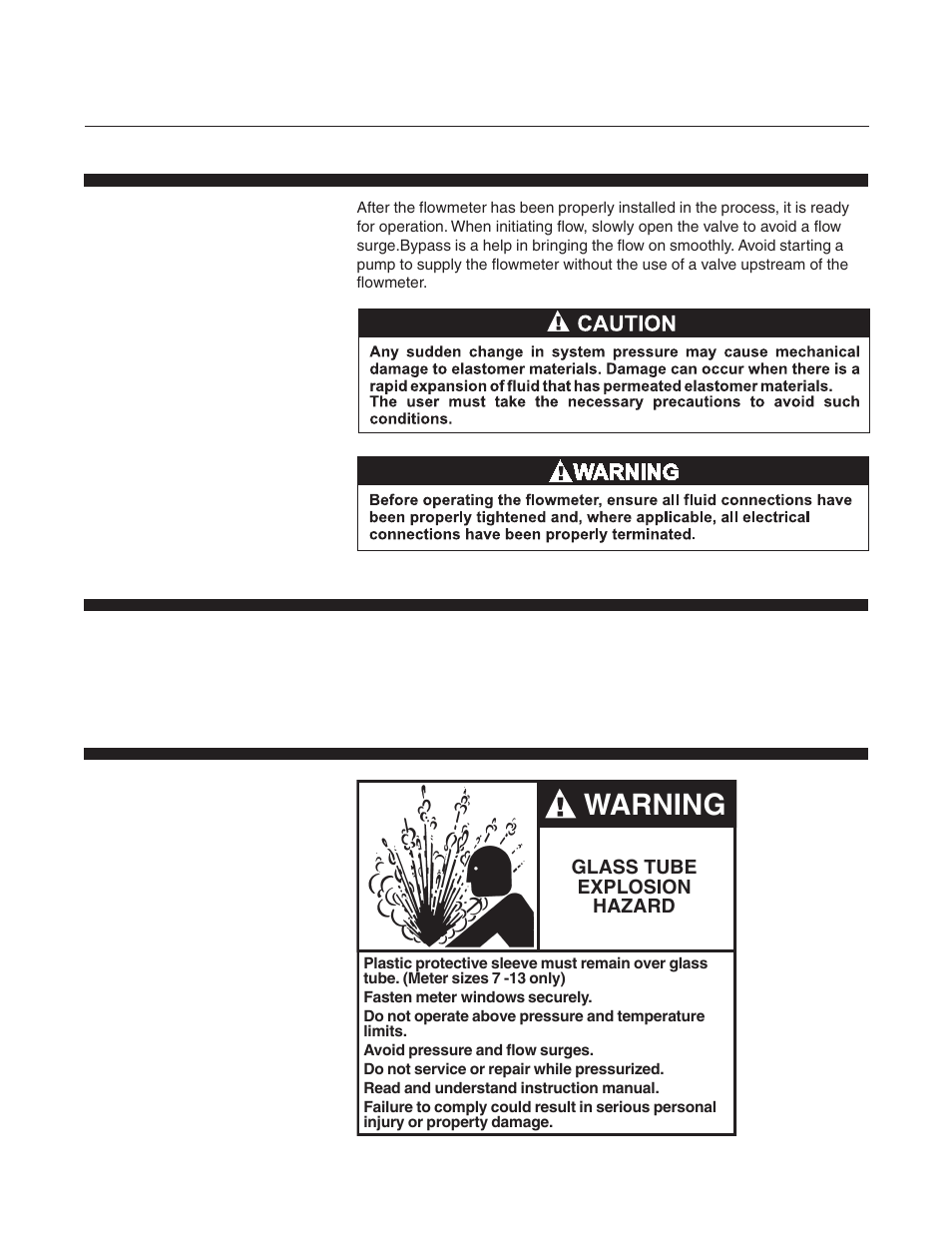 Warning, Brooks | Brooks Instrument 1100 Series User Manual | Page 21 / 52