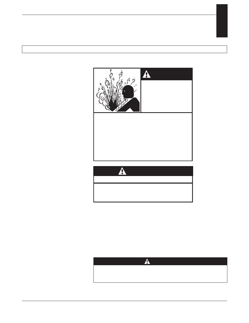 Warning, Operation | Brooks Instrument 1307 User Manual | Page 15 / 18