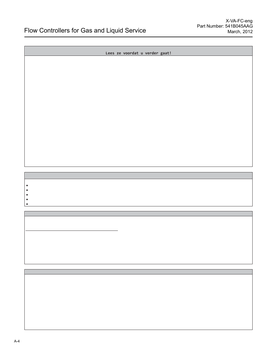 Flow controllers for gas and liquid service, Installation and operation manual | Brooks Instrument FC8800 Series User Manual | Page 30 / 48