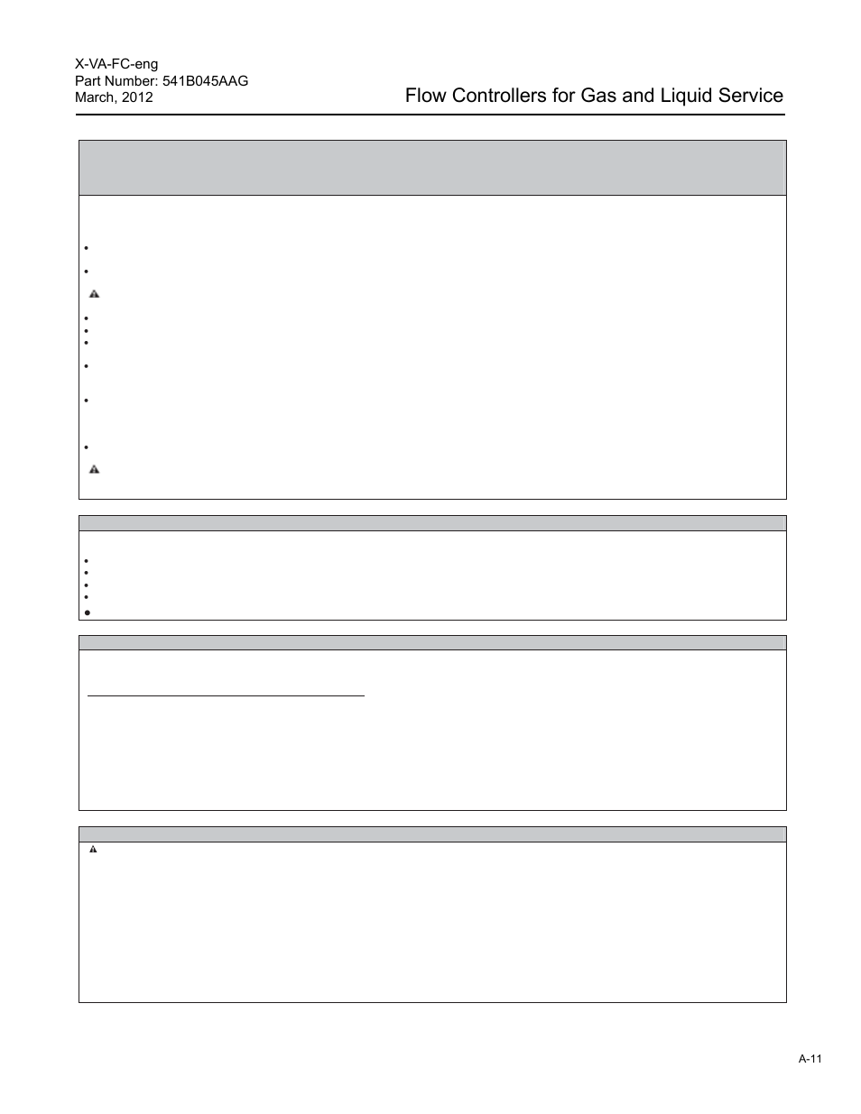 Istruzioni fondamentali, Leggerle subito, Flow controllers for gas and liquid service | Italian | Brooks Instrument FC8800 Series User Manual | Page 37 / 48