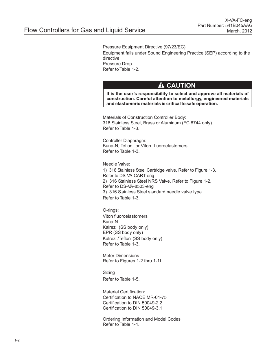 Flow controllers for gas and liquid service | Brooks Instrument FC8800 Series User Manual | Page 8 / 48