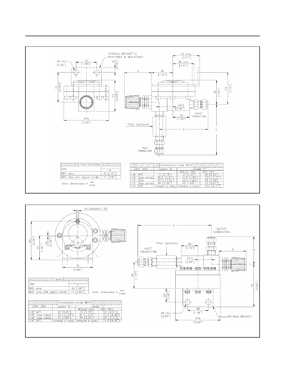 Flow controllers for gas and liquid service | Brooks Instrument FC8744 NRS User Manual | Page 13 / 48