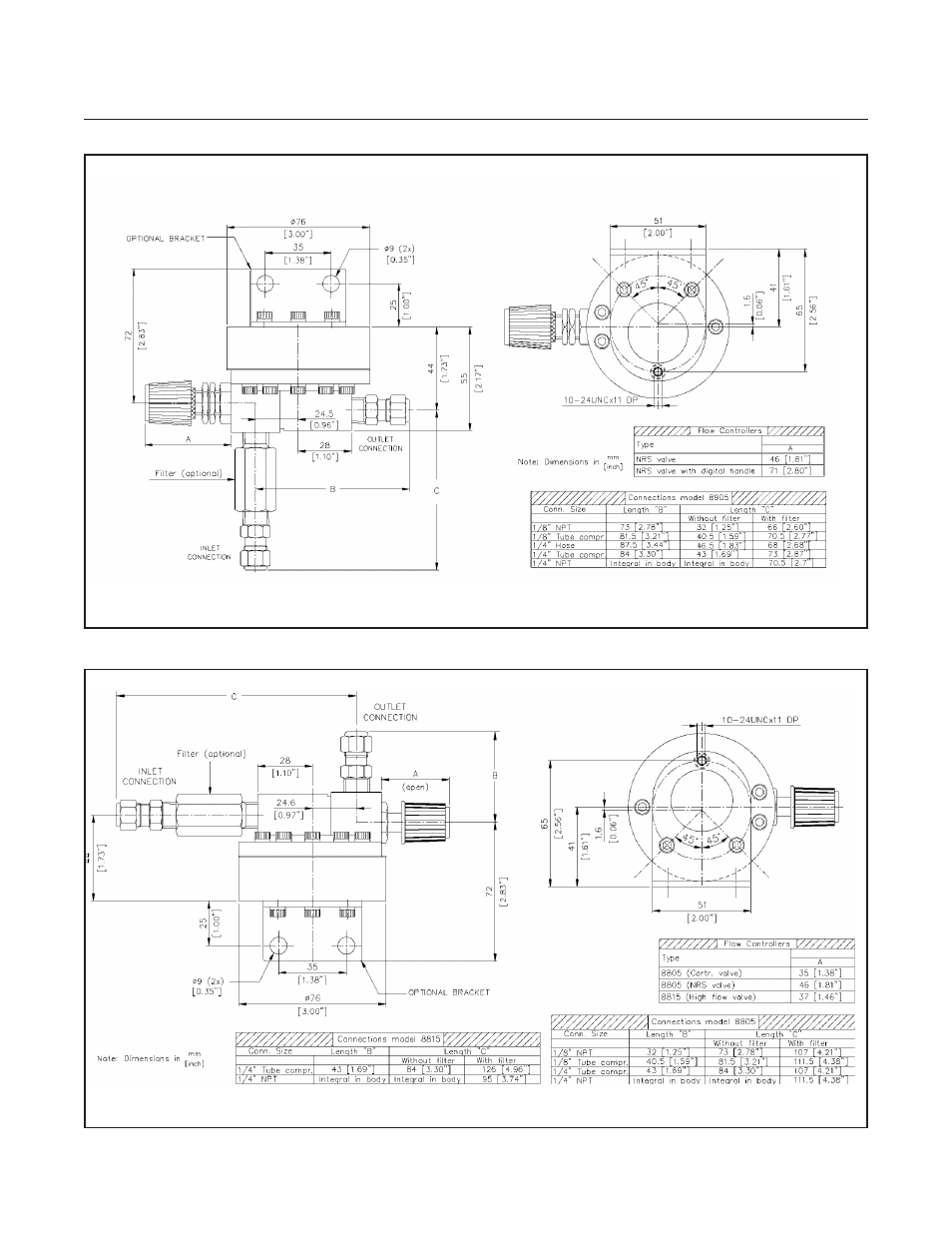 Flow controllers for gas and liquid service | Brooks Instrument FC8744 NRS User Manual | Page 14 / 48