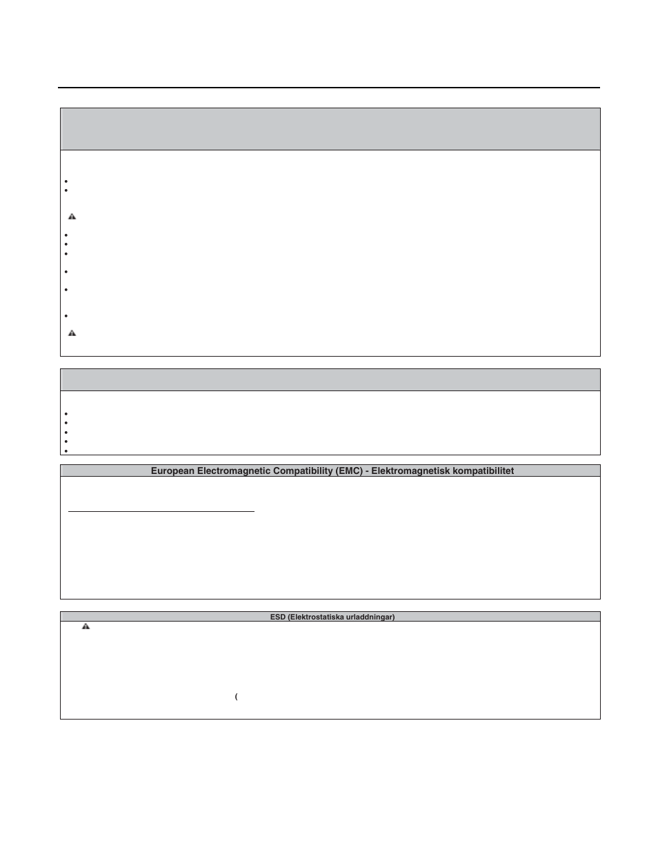 Väsentliga anvisningar, Läs detta innan du fortsätter, Flow controllers for gas and liquid service | Installation and operation manual, Swedish | Brooks Instrument FC8744 NRS User Manual | Page 46 / 48