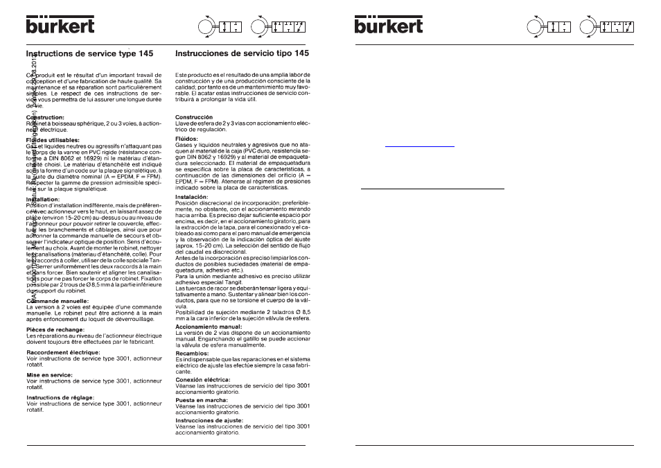 Contact addresses / kontaktadressen | Burkert Type 0145 User Manual | Page 2 / 3