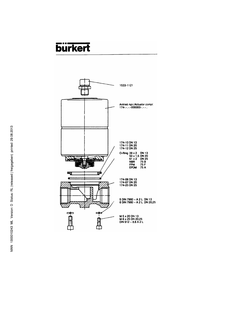 Burkert Type 0174 User Manual | Page 2 / 5
