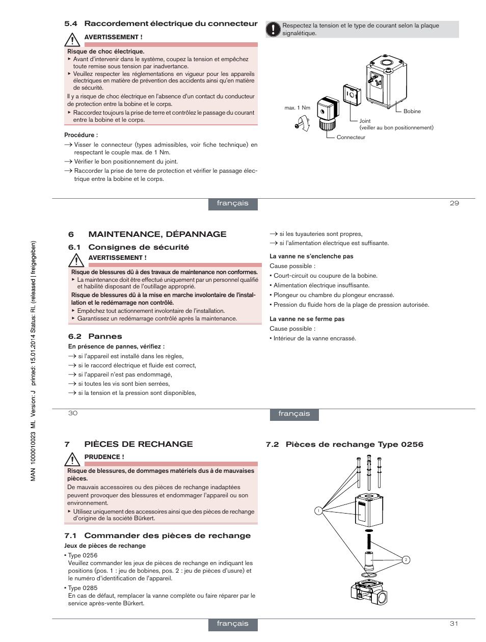 Burkert Type 0285 User Manual | Page 14 / 15