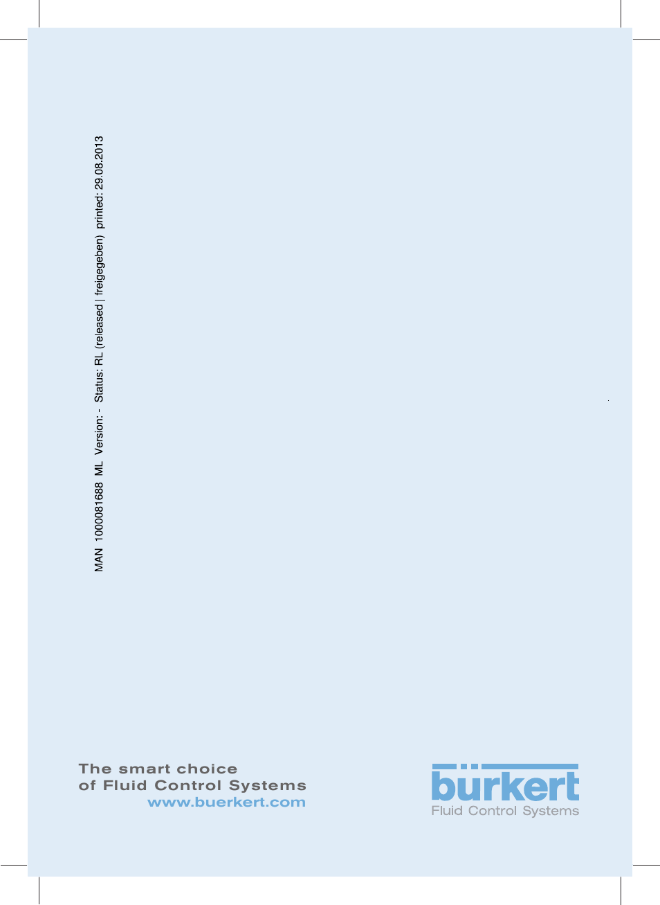 Burkert Type 0258 User Manual | Page 72 / 72