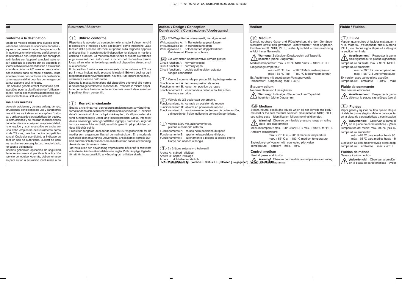 Burkert Type 0273 User Manual | Page 2 / 6