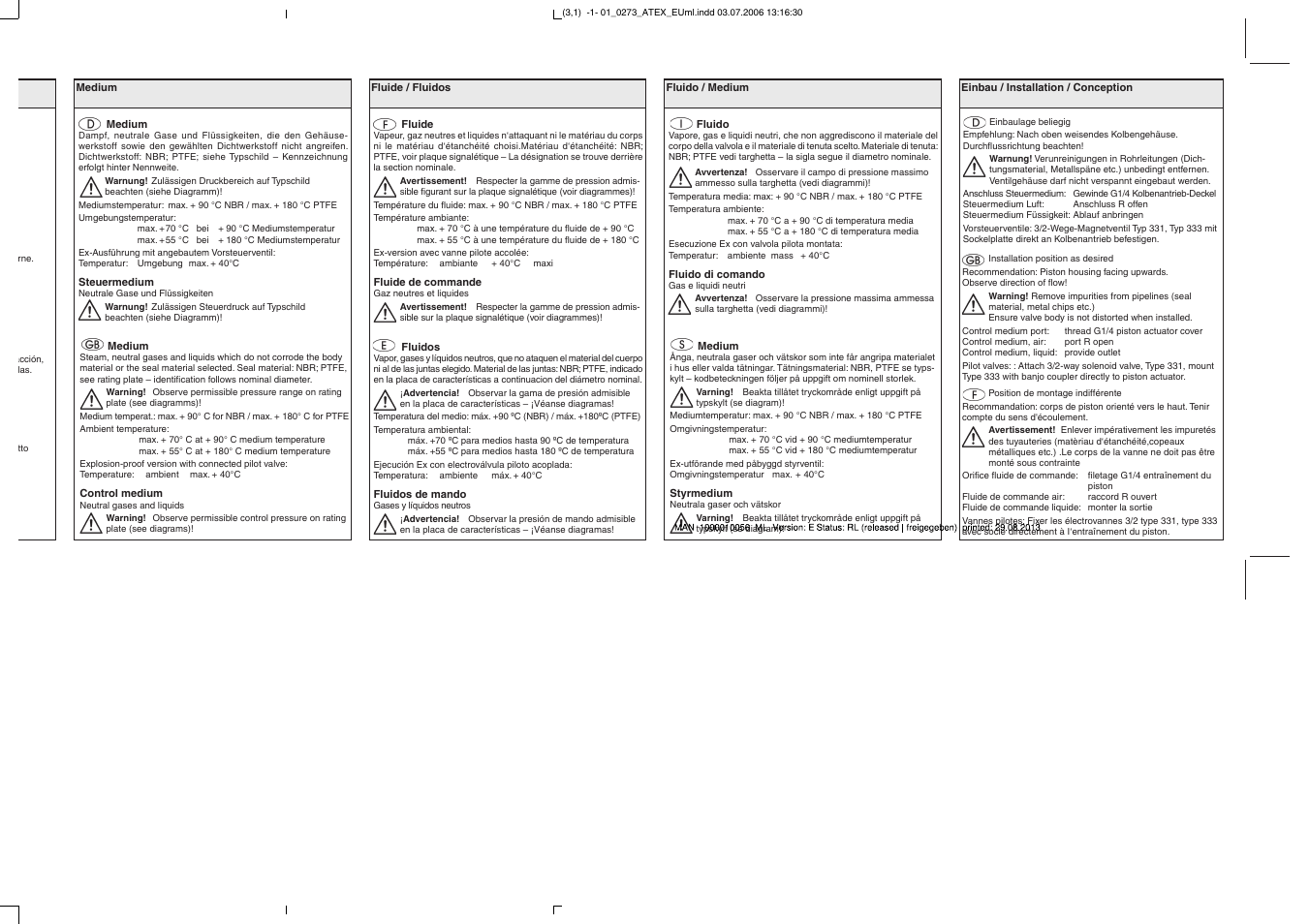 Burkert Type 0273 User Manual | Page 3 / 6