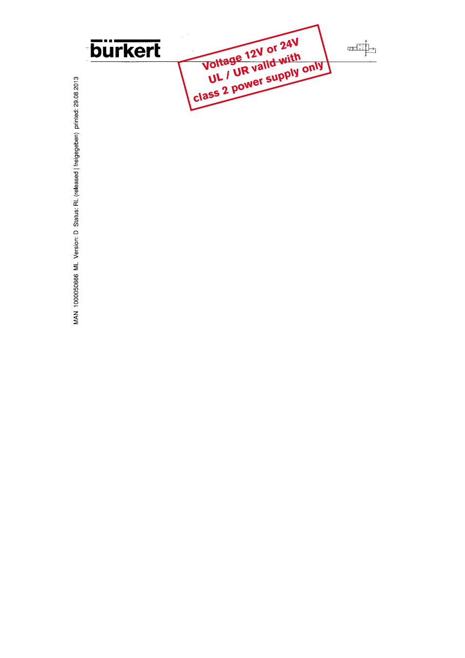 Burkert Type 0280 User Manual | Page 3 / 5