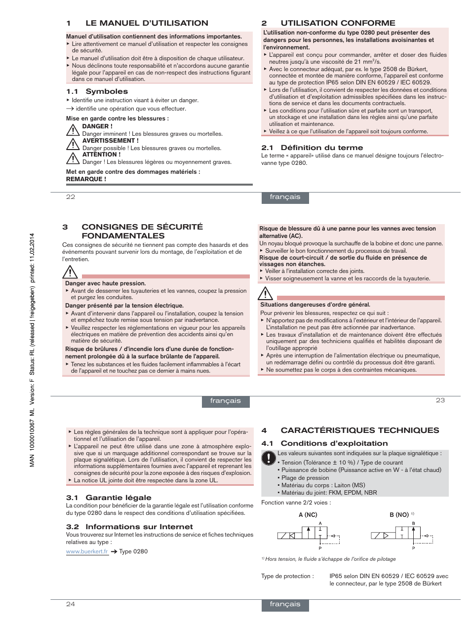 Burkert Type 0280 User Manual | Page 10 / 12