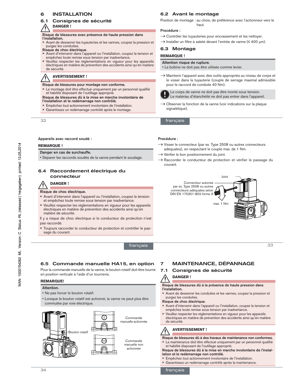 Burkert Type 0287 User Manual | Page 14 / 15