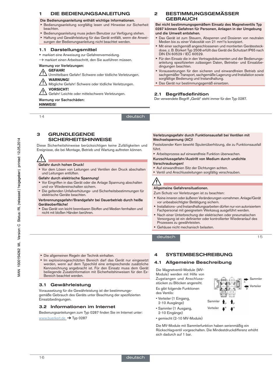 Burkert Type 0287 User Manual | Page 7 / 15