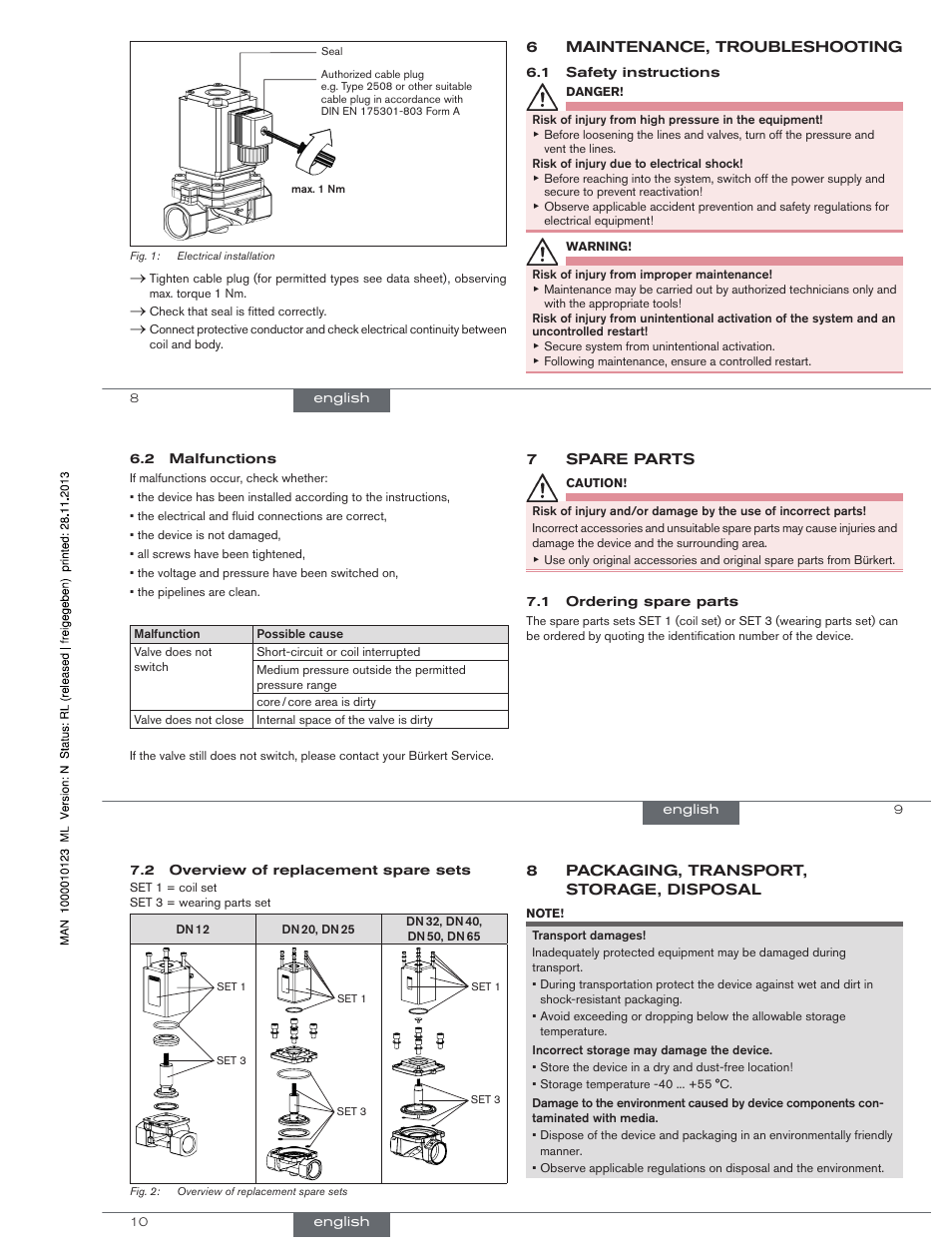 Burkert Type 0290 User Manual | Page 4 / 14
