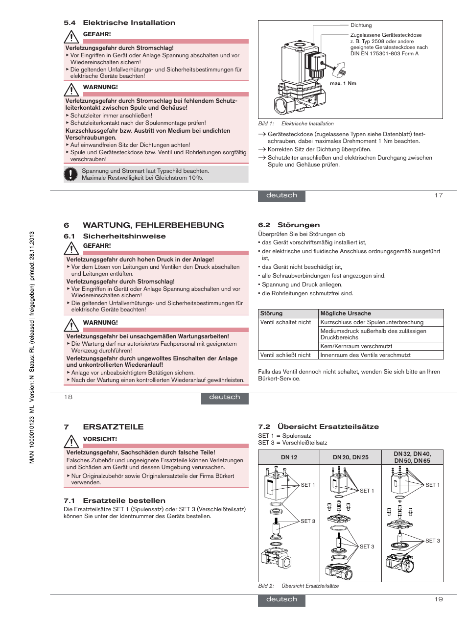 Burkert Type 0290 User Manual | Page 8 / 14