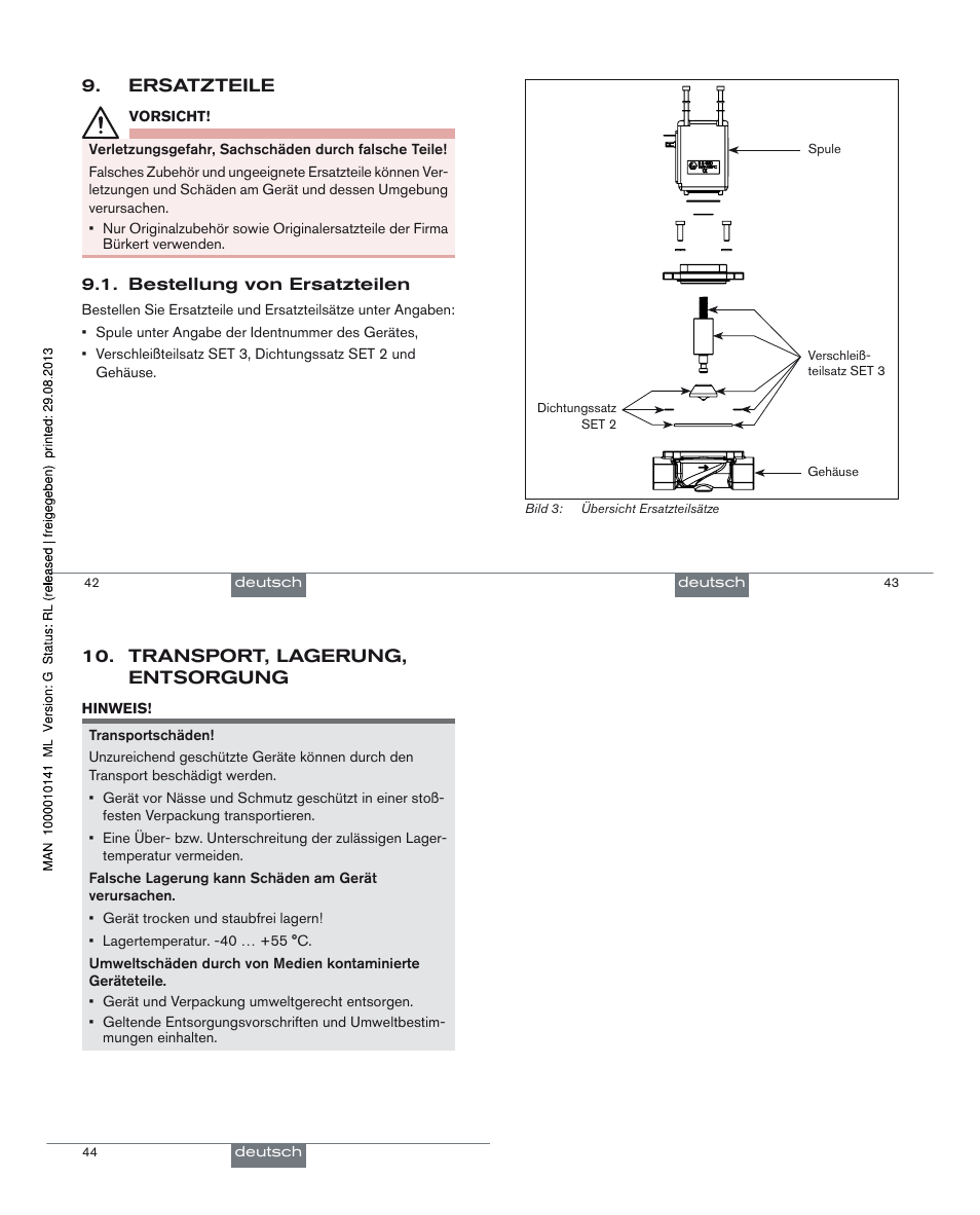 Burkert Type 0293 User Manual | Page 12 / 18