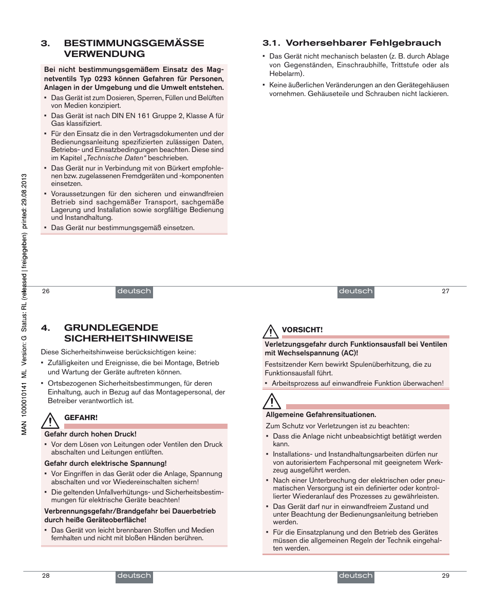 Burkert Type 0293 User Manual | Page 8 / 18